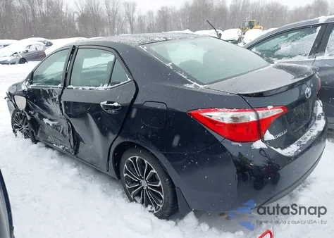 2016 Toyota Corolla S Plus from USA, damaged, VIN 2T1BURHE3GC679795